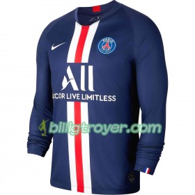 Billige Fotballdrakter Paris Saint-Germain Hjemmedraktsett 2019/20 Langermet